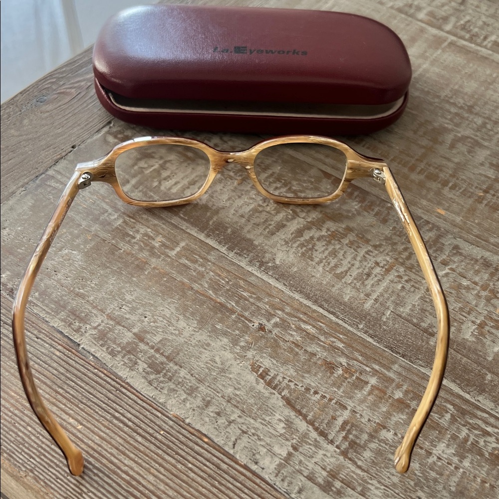 La Eyeworks Vtg Subzero Frames W Case - image 4